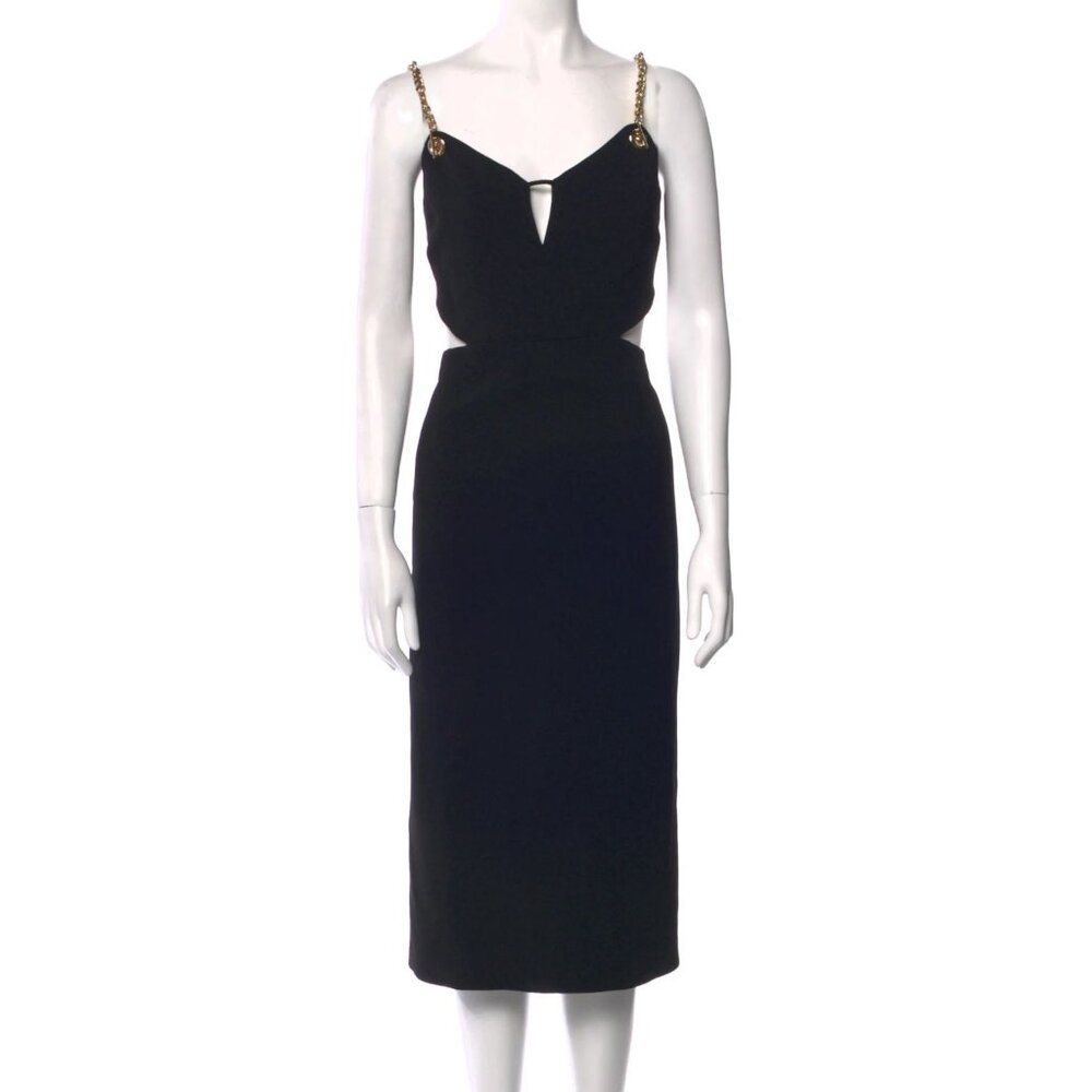 Rebecca Vallance V-Neck Midi Length Dress Rebecca Vallance